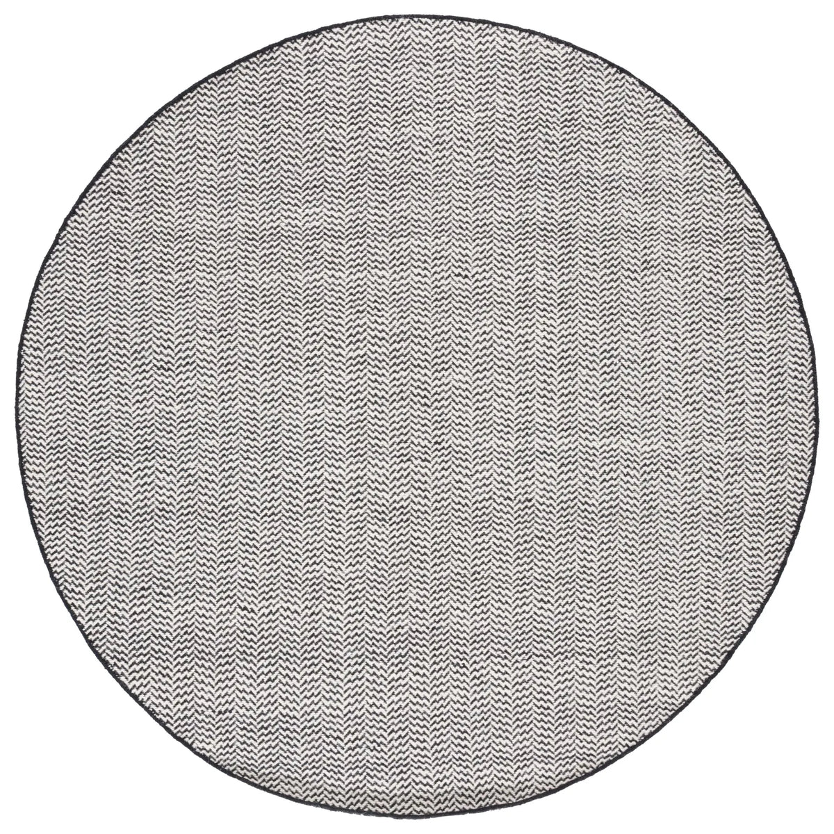 Safavieh Vermont 6'-0" x 6'-0" Rug in Black / Ivory