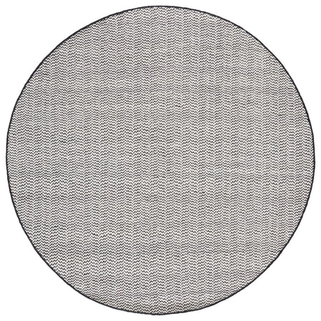 Safavieh Vermont 6'-0" x 6'-0" Rug in Black / Ivory