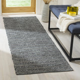 Safavieh Montauk 2'-3" x 7'-0" Rug in Ivory / Dark Grey