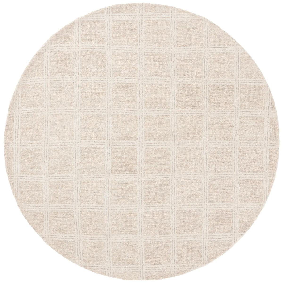 Safavieh Pine 6'-0" x 6'-0" Rug in Beige / Ivory