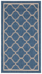 Safavieh Courtyard 2'-0" x 3'-7" Rug in Blue / Beige