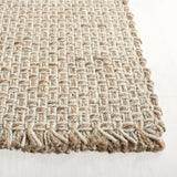 Safavieh Natural Fiber 4'-0" x 6'-0" Rug in Natural / Grey