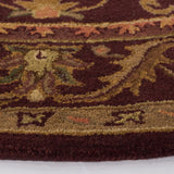 Safavieh Antiquity 6'-0" x 6'-0" Rug in Wine / Gold