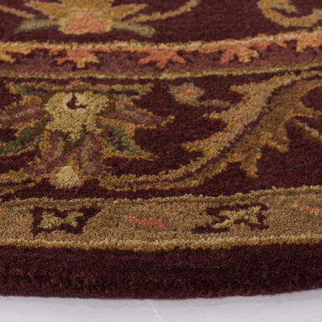 Safavieh Antiquity 6'-0" x 6'-0" Rug in Wine / Gold