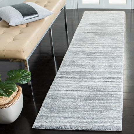 Safavieh Cyrus Shag 2'-2" x 9'-0" Rug in Grey / Ivory