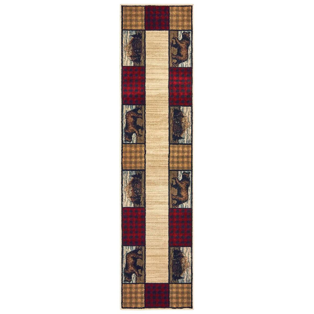Oriental Weavers Sphinx Woodlands 9603C Ivory / Multi Rugs - runner