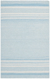 Safavieh Kilim 2'-0" x 3'-0" Rug in Light Blue / Ivory