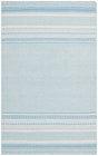 Safavieh Kilim 2'-0" x 3'-0" Rug in Light Blue / Ivory