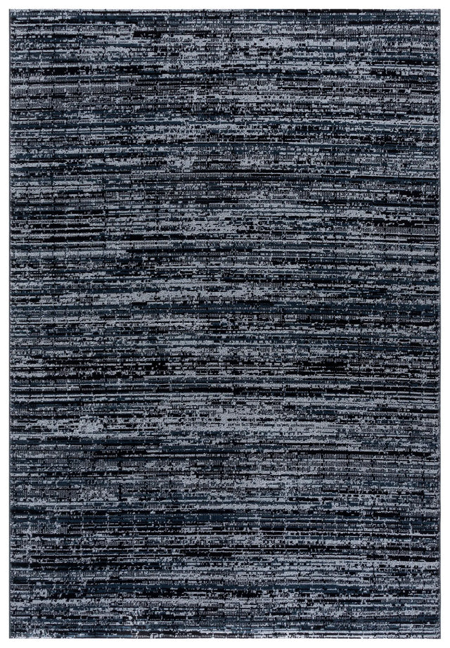 Safavieh Mila 4'-0" x 6'-0" Rug in Dark Blue / Black