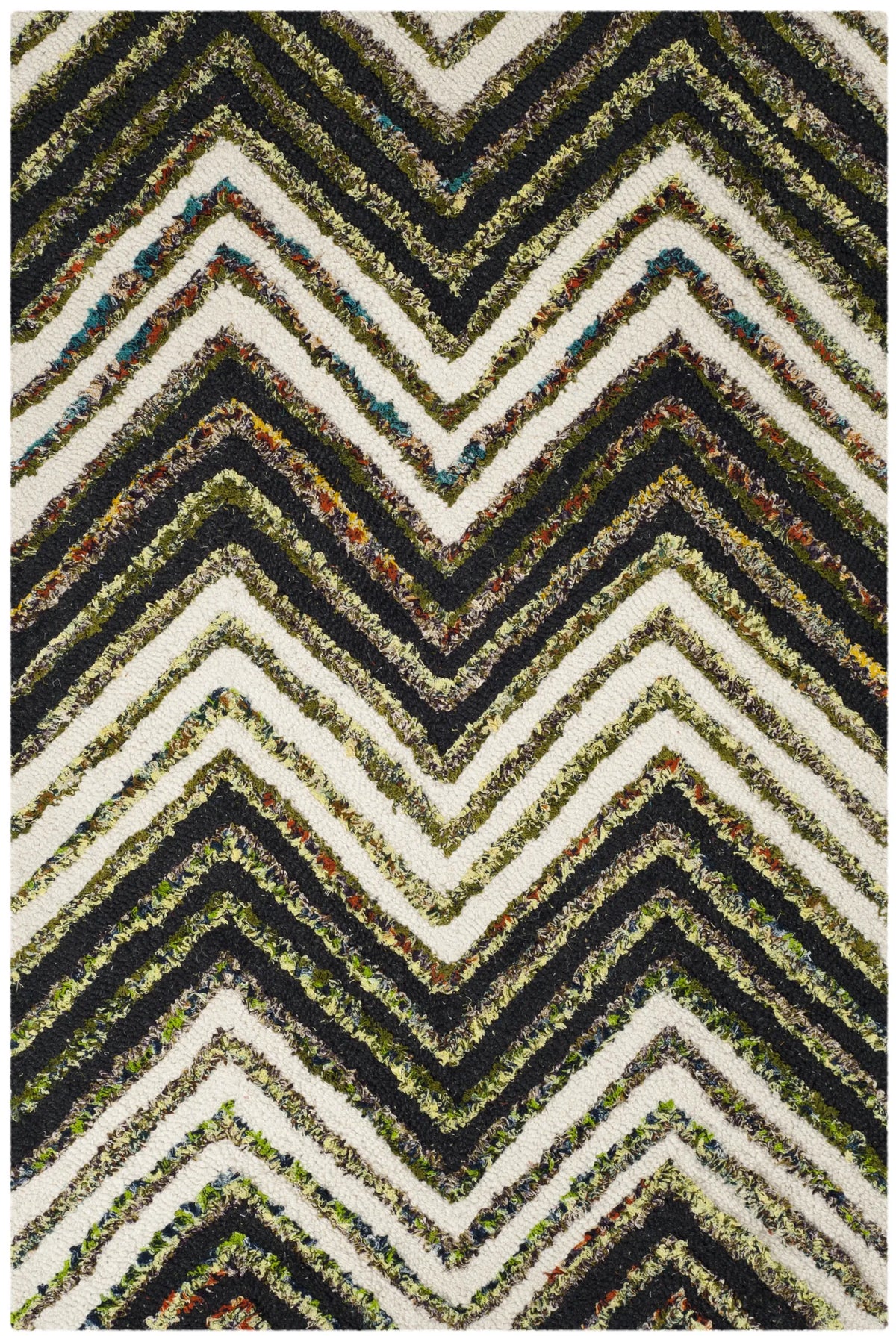 Safavieh Nantucket 2'-0" x 3'-0" Rug in Ivory / Black