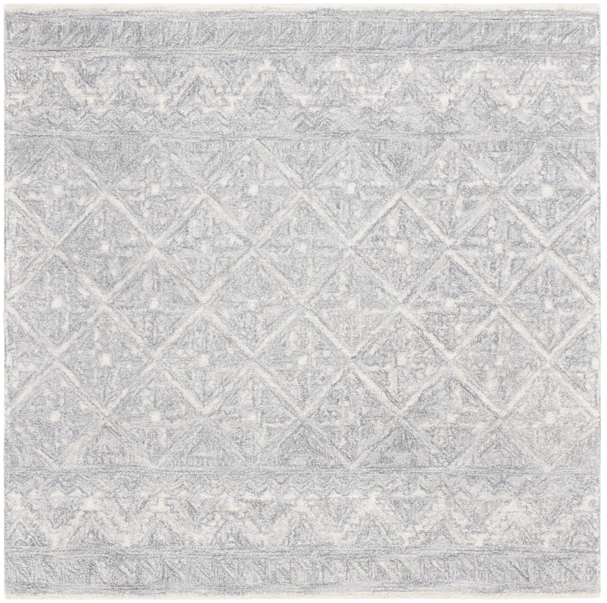 Safavieh Metro 6'-0" x 6'-0" Rug in Grey / Ivory