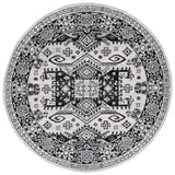 Safavieh Tulum 6'-7" x 6'-7" Rug in Ivory / Black