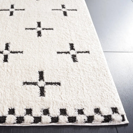 Safavieh Melody 4'-0" x 6'-0" Rug in Ivory / Black
