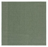 Safavieh Courtyard 6'-7" x 6'-7" Rug in Dark Green / Beige