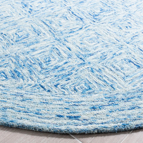 Safavieh Ikat 6'-0" x 6'-0" Rug in Blue