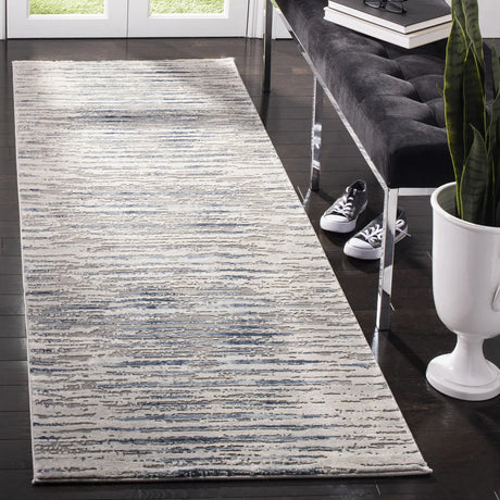 Safavieh Meadow 100 2'-7" x 10'-0" Rug in Grey / Light Grey