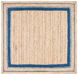 Safavieh Natural Fiber 6'-0" x 6'-0" Rug in Navy / Natural