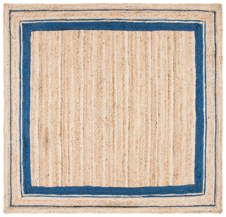 Safavieh Natural Fiber 6'-0" x 6'-0" Rug in Navy / Natural
