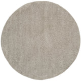 Safavieh Arizona Shag 6'-7" x 6'-7" Rug in Linen