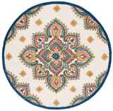 Safavieh Blossom 6'-0" x 6'-0" Rug in Ivory / Green