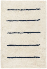 Safavieh Kenya 4'-0" x 6'-0" Rug in Ivory / Navy