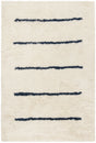 Safavieh Kenya 4'-0" x 6'-0" Rug in Ivory / Navy