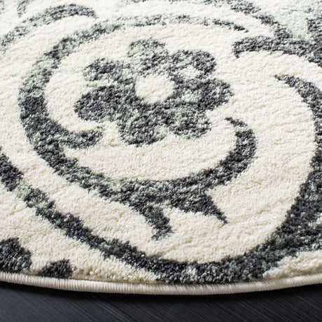 Safavieh Adirondack 6'-7" x 6'-7" Rug in Ivory / Green