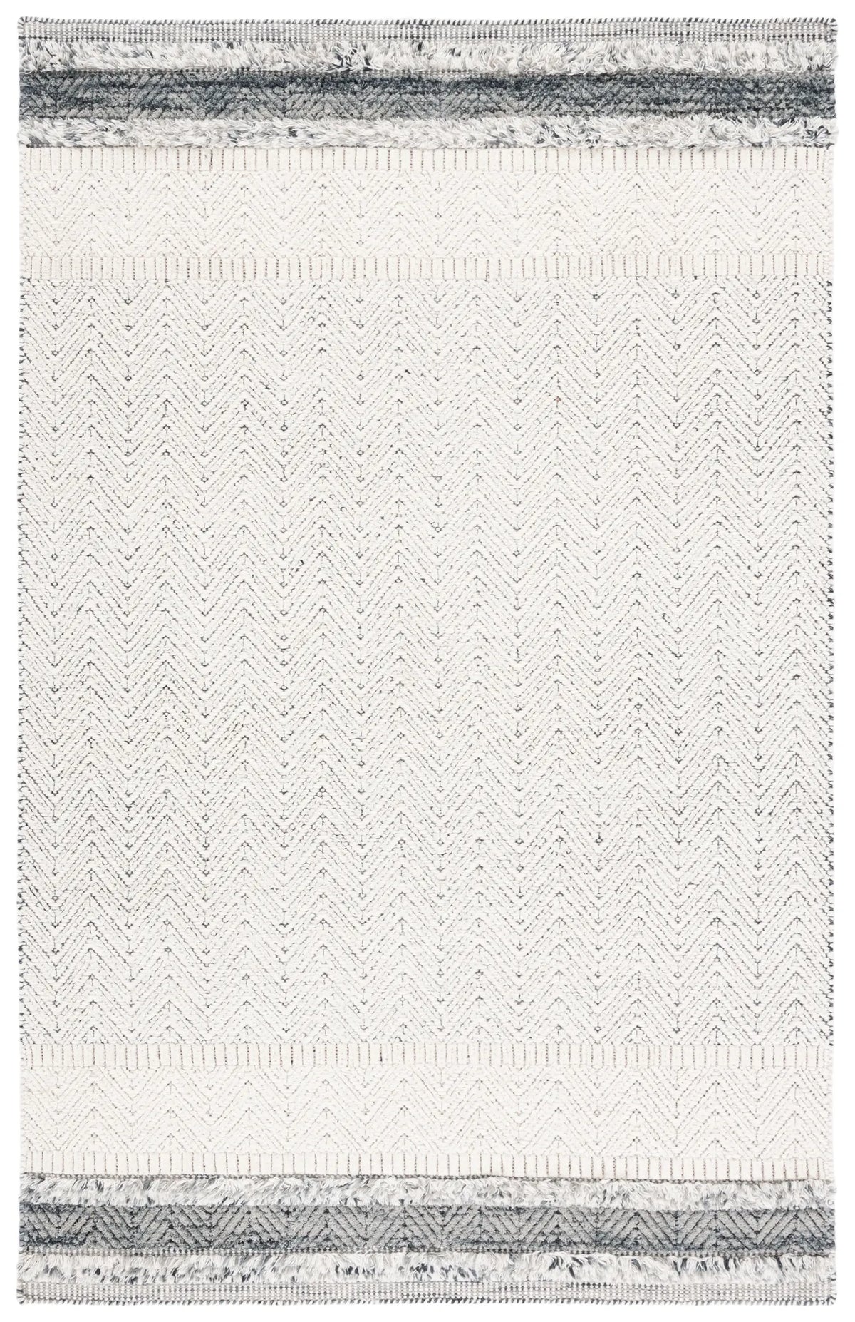 Safavieh Martha Stewart 4'-0" x 6'-0" Rug in Ivory / Grey