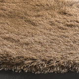 Safavieh Shag 6'-0" x 6'-0" Rug in Taupe