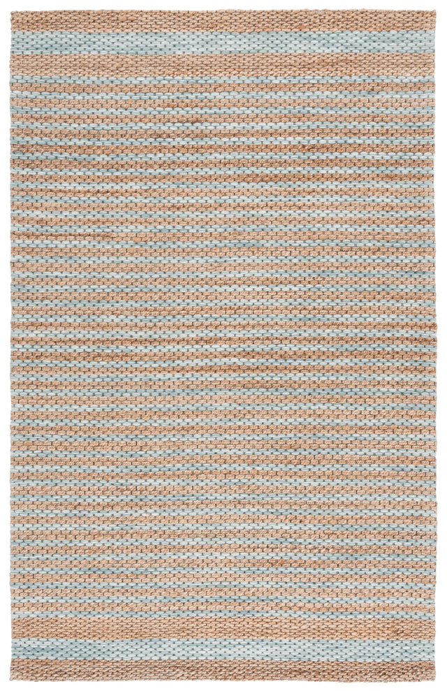 Safavieh Martha Stewart 4'-0" x 6'-0" Rug in Natural / Light Blue