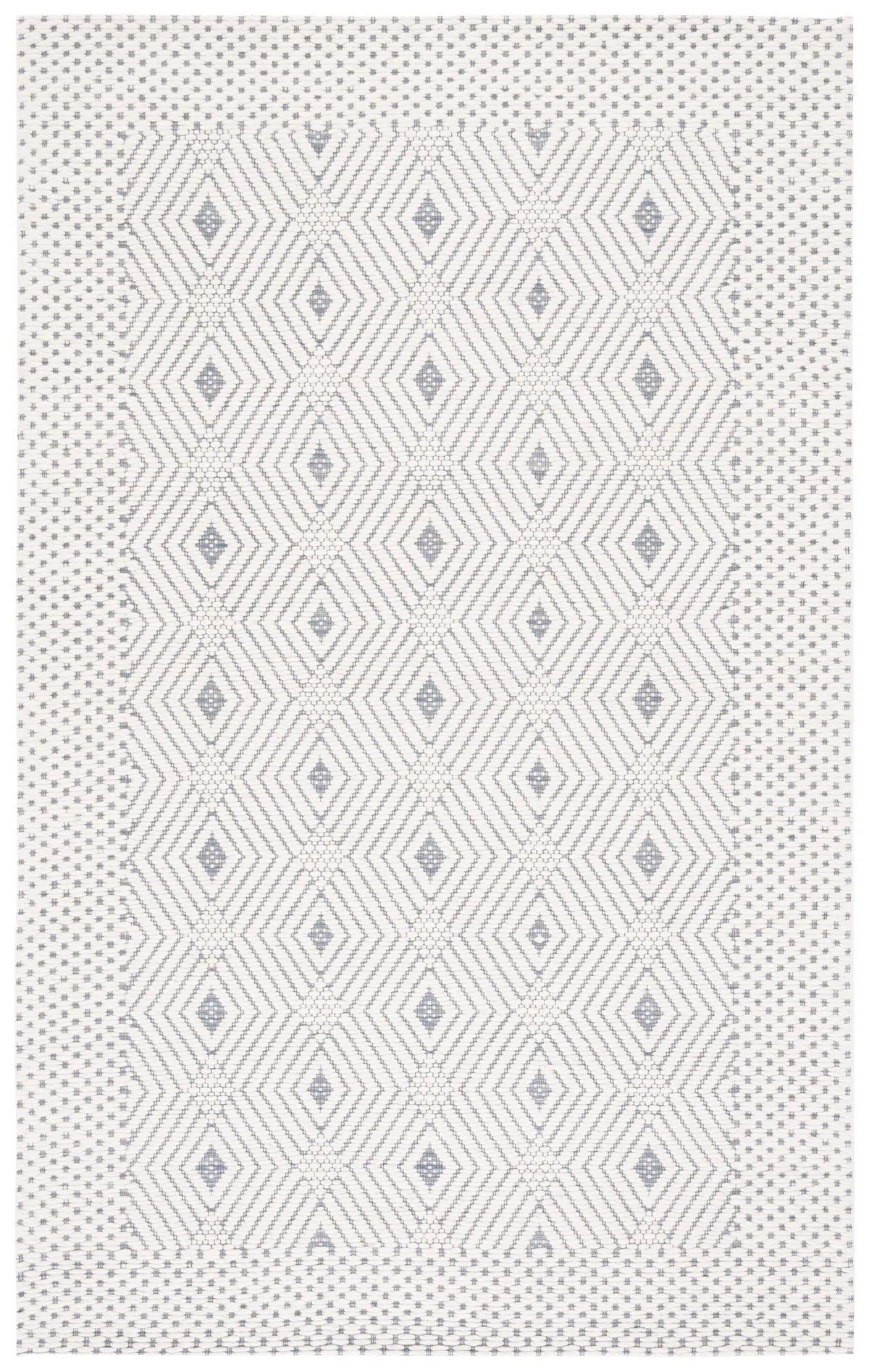 Safavieh Marbella 4'-0" x 6'-0" Rug in Ivory / Grey