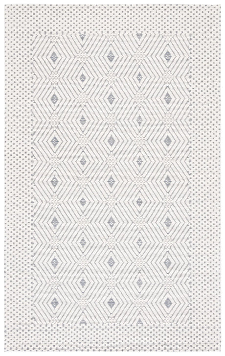 Safavieh Marbella 4'-0" x 6'-0" Rug in Ivory / Grey
