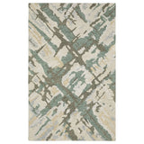 Oriental Weavers Sphinx Kipton KIP08 Teal Rugs - main flat