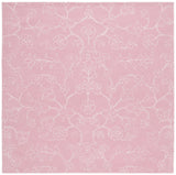 Safavieh Fifth Avenue 7'-0" x 7'-0" Rug in Pink / Ivory