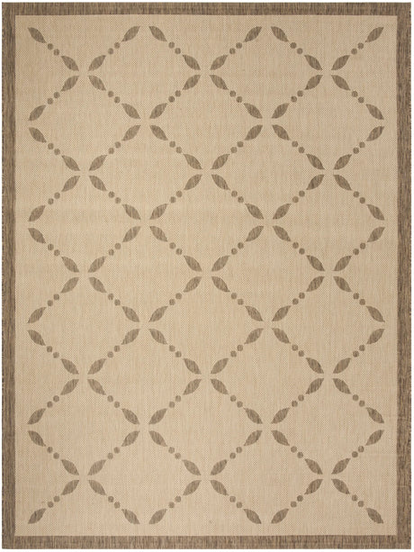 Safavieh Martha Stewart 6'-7" x 9'-6" Rug in Creme / Brown