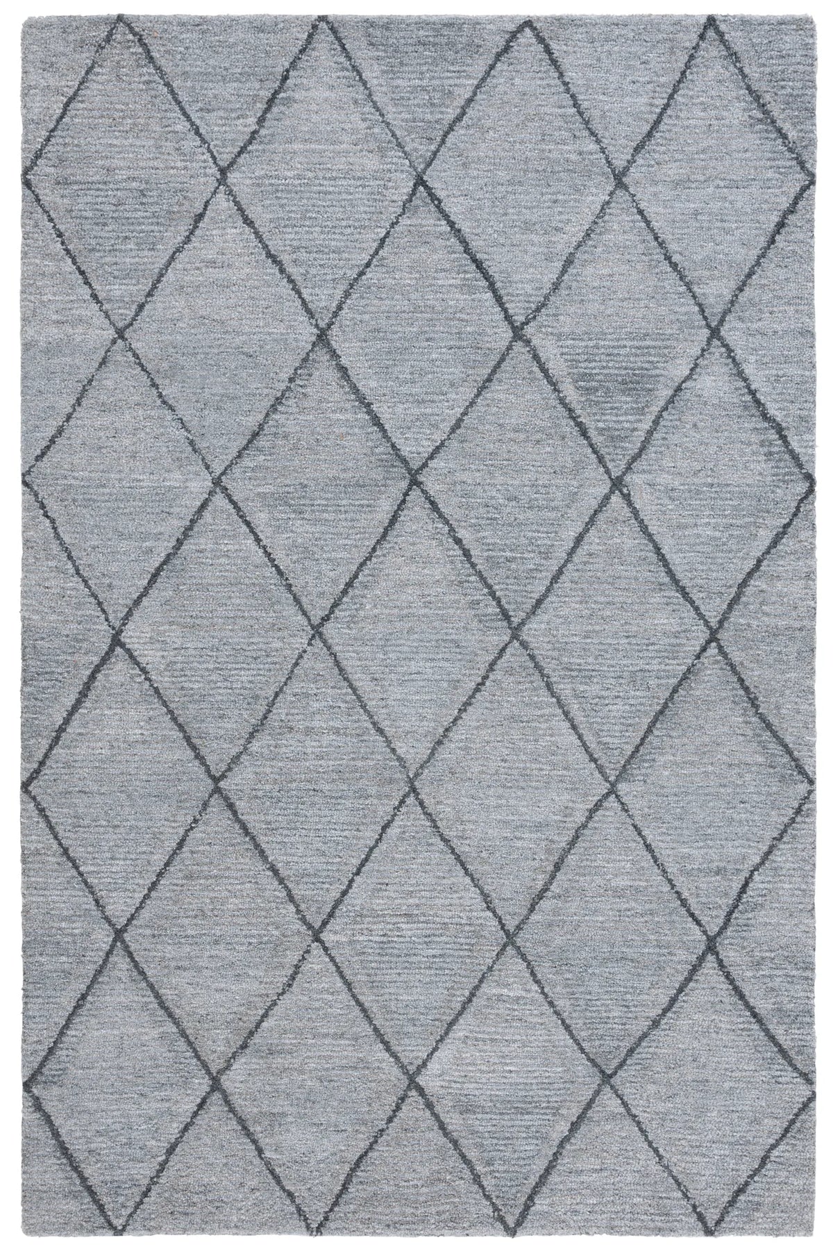 Safavieh Metro 4'-0" x 6'-0" Rug in Grey / Charcoal