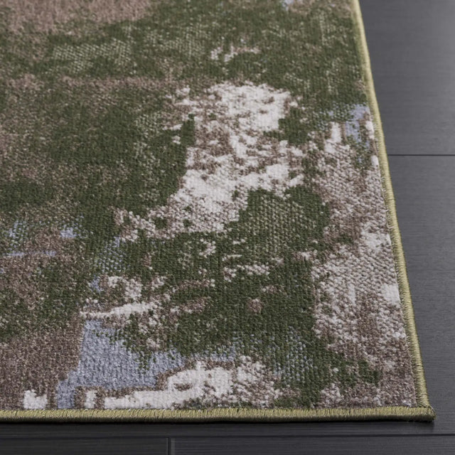 Safavieh Bayside 4'-0" x 6'-0" Rug in Ivory / Green