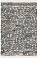 Safavieh Natural Fiber 4'-0" x 6'-0" Rug in Black / Ivory