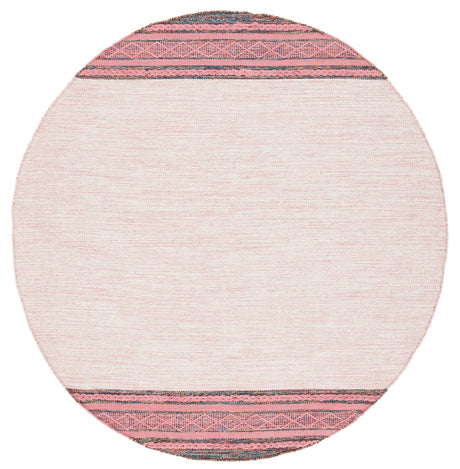 Safavieh Montauk 6'-0" x 6'-0" Rug in Pink / Beige