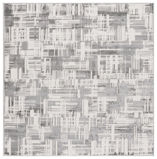 Safavieh Saylor 100 6'-3" x 6'-3" Rug in Ivory / Dark Grey