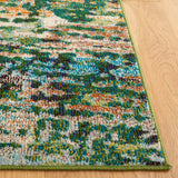 Safavieh Madison 4'-0" x 6'-0" Rug in Green / Rust