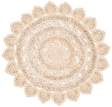 Safavieh Natural Fiber 3'-0" x 3'-0" Rug in Natural