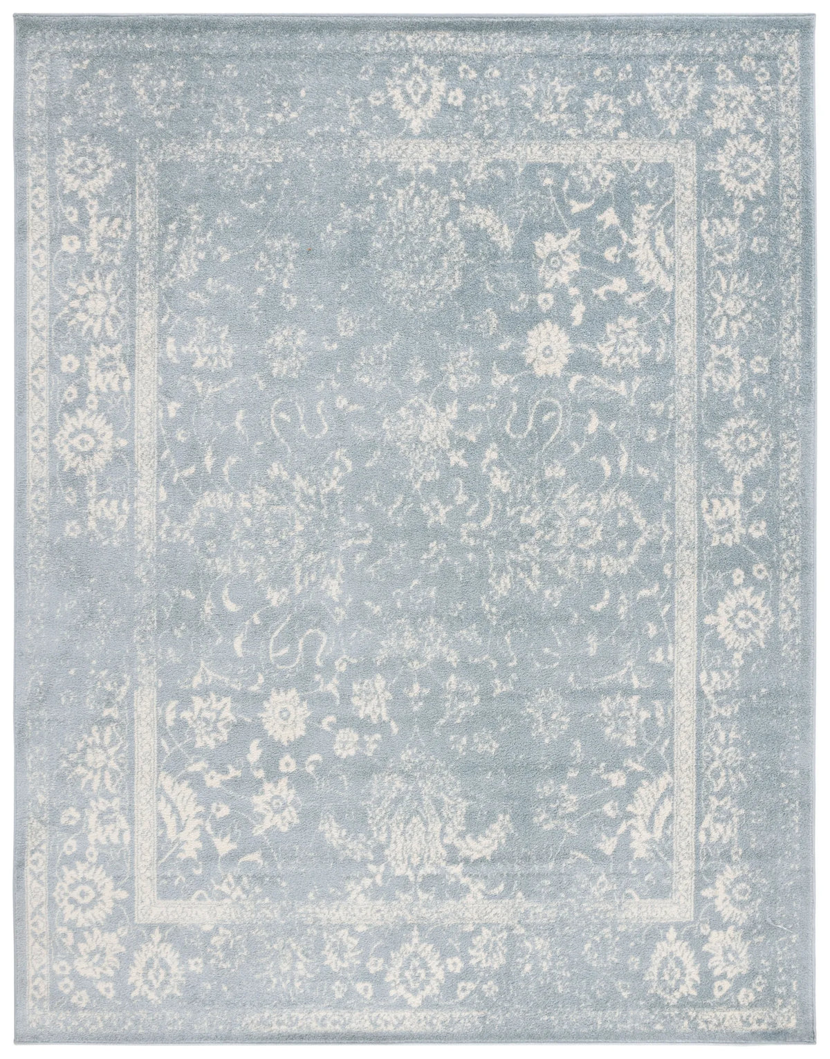 Safavieh Adirondack 10'-0" x 14'-0" Rug in Slate / Ivory