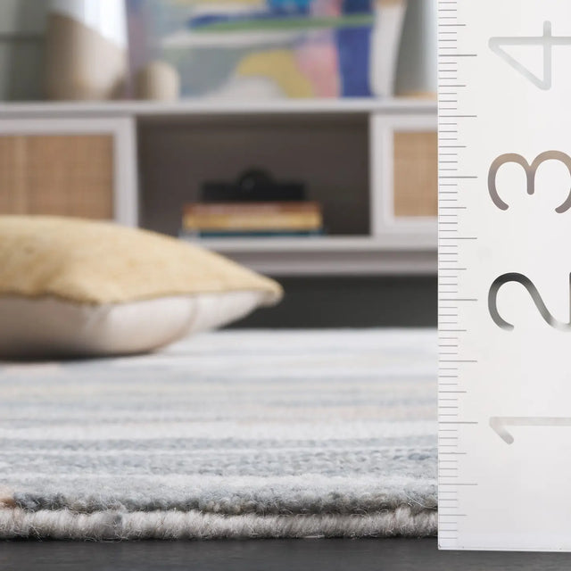 Safavieh Ebony 4'-0" x 6'-0" Rug in Grey / Ivory