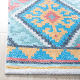 Safavieh Saffron 4'-0" x 6'-0" Rug in Blue / Aqua