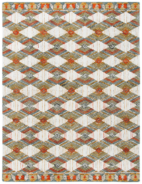 Safavieh Trace 10'-0" x 14'-0" Rug in Blue / Ivory