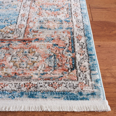 Safavieh Shivan 4'-0" x 6'-0" Rug in Blue / Red