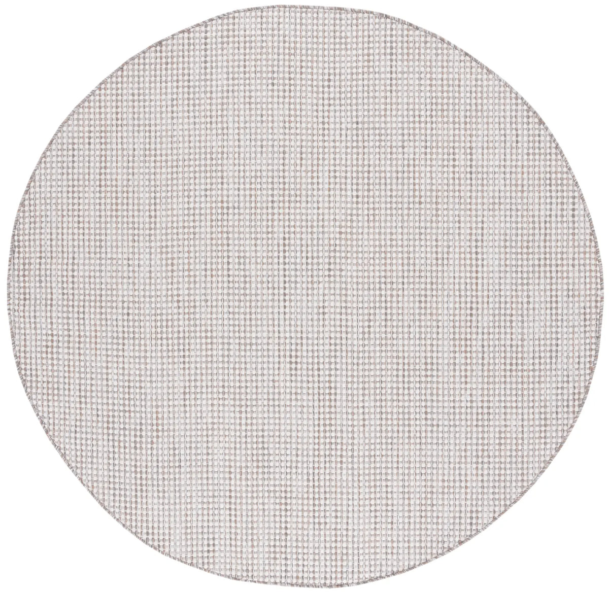 Safavieh Courtyard 6'-7" x 6'-7" Rug in Ivory / Grey