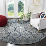 Safavieh Madison 10'-0" x 10'-0" Rug in Navy / Silver