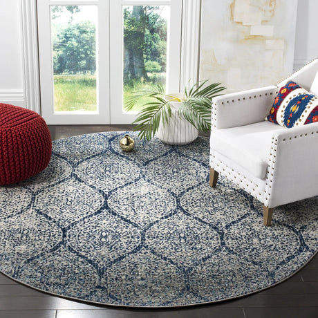 Safavieh Madison 10'-0" x 10'-0" Rug in Navy / Silver